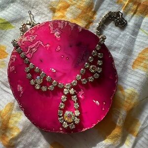Vintage rhinestone necklace